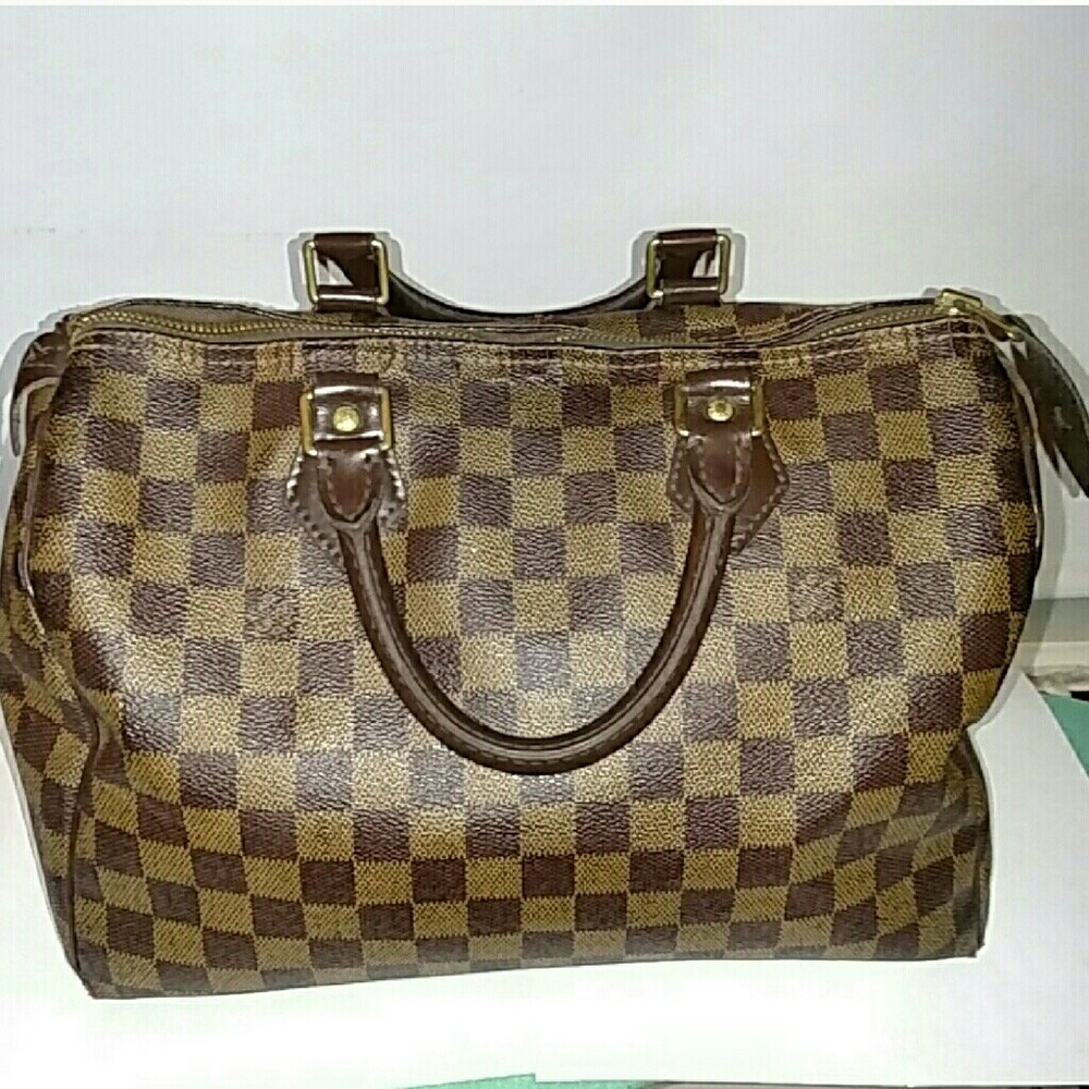 Louis Vuitton Speedy Bandolier 30 Damier Ebene